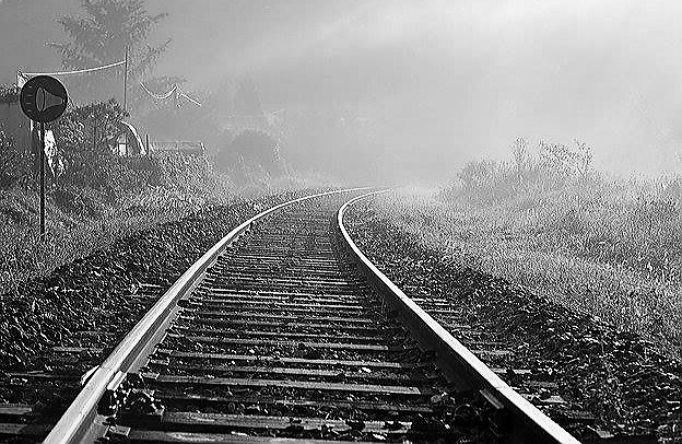 Linha de trem, caminhos da vida,